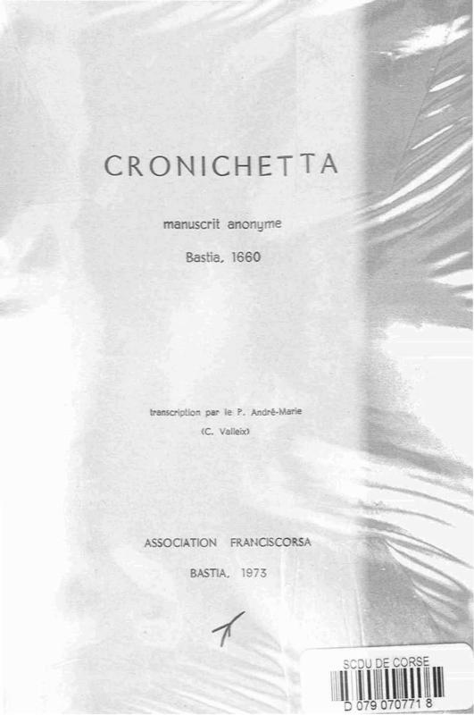 >Cronichetta