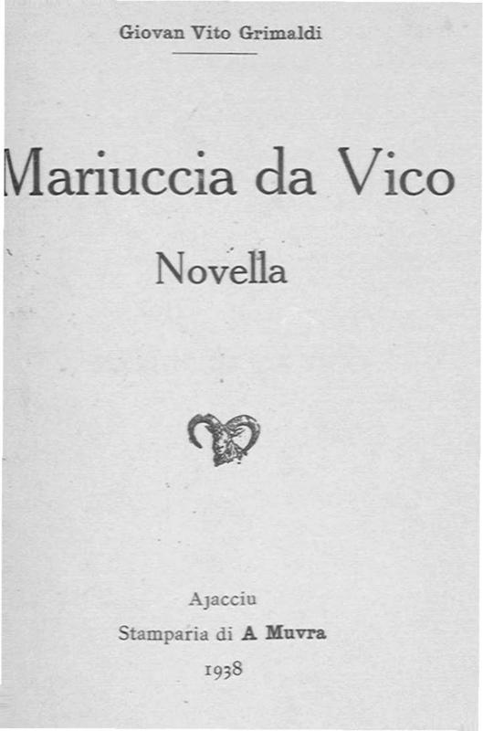 >Mariuccia da Vico