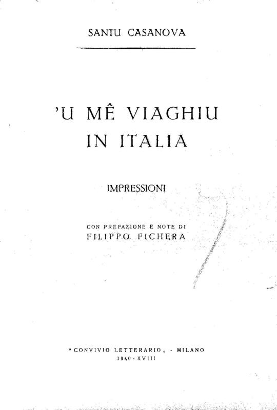 >Vita del venerabile servo d’Iddio Padre Fr. Bernardino Alberti da Calenzana