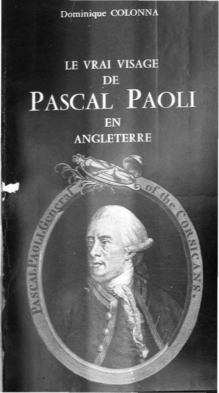 >Pascal Paoli en Angleterre