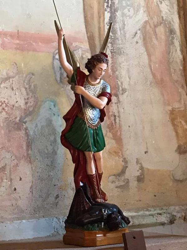 >Statuette San Michele
