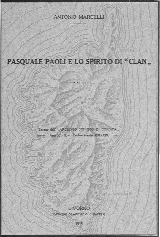 >Pasquale Paoli e lo spirito di clan