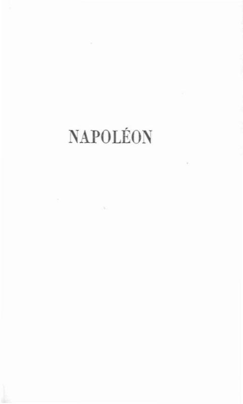 >Napoléon / Bainville