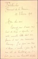 Porto-Vecchio,
Tournant de la Marine,

12 février 1913

Mon cher ami,

Excusez-moi d’avoir mis tant de temps à répondre à votre aimable lettre dont ma femme et moi vous remercions beaucoup. J’ai passé mon temps à tousser, à cracher, à jouer trop bien mon rôle de bronchiteux, car il a fait, par ici, une humidité des plus déplorables. Tout semble se remettre à présent. Les oiseaux et les banditi chantent dans les buissons. Tutto va bene. Il n’y a que les gendarmes qui s’affligent, particulièrement ceux qu’on envoie du côté de Borgo. Dans cette actuelle Corse à la Mérimée, je ne reconnais plus l’île de tout repos, où je fus le seul bandit pendant plus de deux ans. Je n’aime pas la concurrence.Ce qui est dégoûtant, c’est que je ne fais aucun progrès en corse ; mais c’est quelquefois bien agréable de ne pas savoir la langue d’un pays. Quand un brave homme de la campagne ignorant du français, me parle des exploits de feu Balesi, je n’entends guère que le nom du glorieux défunt et suis désespéré de comprendre les anecdotes où notre Balesi joua un rôle si… bizarre. Je réponds par de belles phrases espagnoles que mon type n’écoute pas, continuant à chanter les louanges du « Lion de Roccapina » et pendant une demi-heure, parfois, nous causons, lui et moi de ce qui nous intéresse, chacun de notre côté. Nous nous quittons fort satisfaits de notre mutuelle société, et après cela on s’adresse des signes amicaux du plus loin qu’on se voit !Si parlais corse, je l’eng…attraperais et nous ne serions plus copains. Encore un bienfait de l’ignorance !Ne viendrez-vous jamais dans votre île ? Quand vous consentirez à faire connaissance avec notre étrange petite boite, située à 300 mètres environ de Porto-Vecchio, sur un fort joli cap tout vert, je vous assure qu’on vous recevra avec enthousiasme.Au plus tôt possible, mon cher ami. Ma femme vous dit mille choses cordiales et je vous serre très affectueusement la main.

Votre ami,

John-Antoine Nau