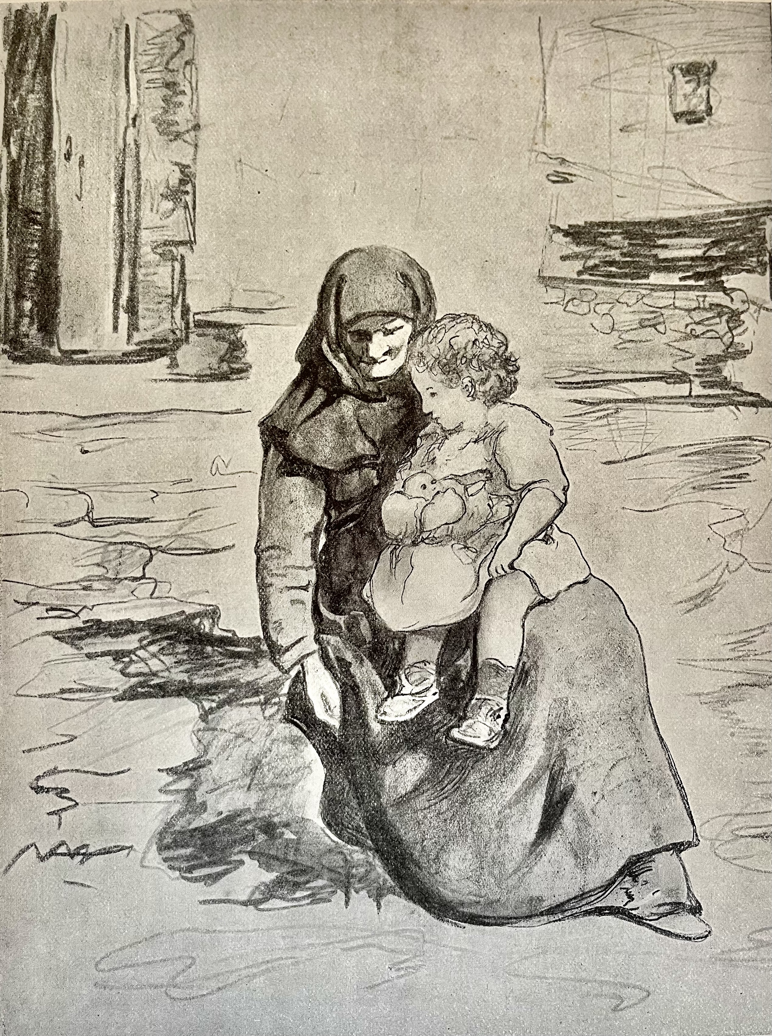 'La Corse dans l'histoire' par A. Albitreccia, éditions Archat, Paris, 1939. Illustration de L. Antoni, 1928.
